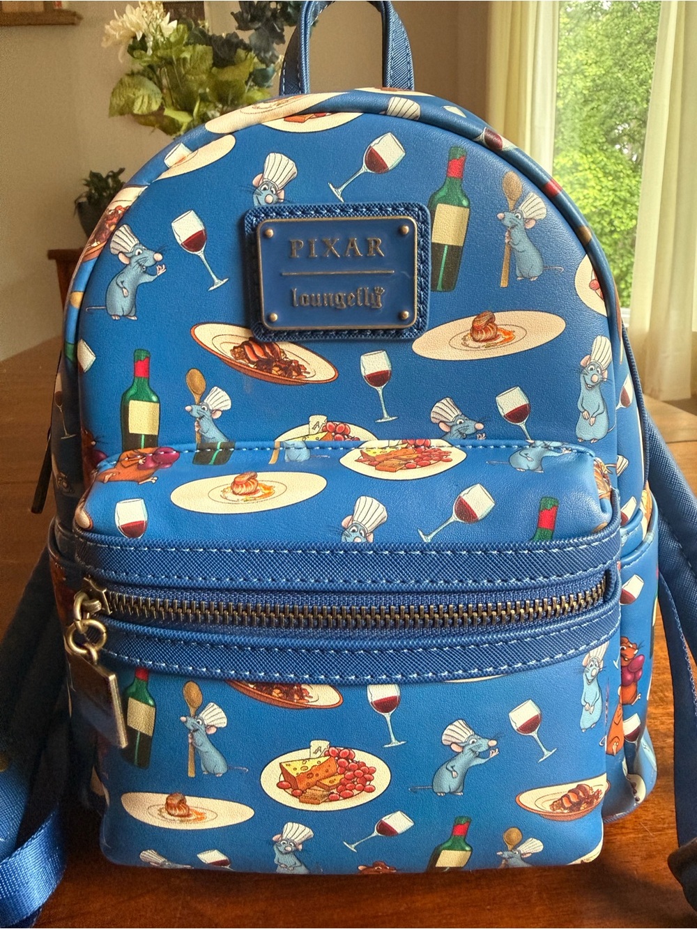 Pixar Loungefly Remy Mini Backpack - Blue